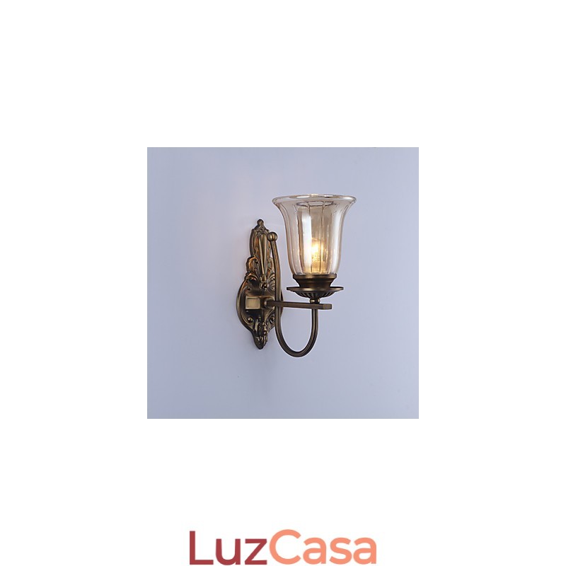 Recurso eletrogalvanizado contemporâneo moderno para arandelas de parede com luz ambiente