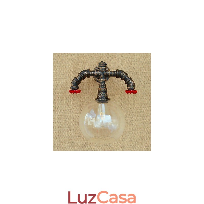 Lodge rústico Country Anodizado Recurso para proteção ocular estilo mini Luz ambiente