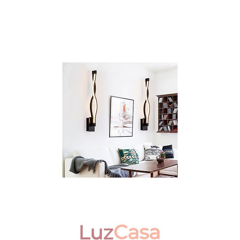 Luminárias de parede modernas criativas de metal para sala de estar, corredor, quarto, quartos de hotel, decoração de cabeceira, iluminação