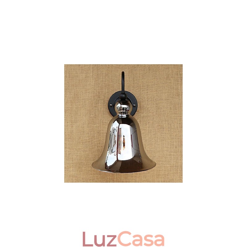 Recurso rústico Lodge Silver para arandelas de parede Downlight Luminária de parede