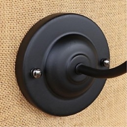 Recurso rústico Lodge Silver para arandelas de parede Downlight Luminária de parede