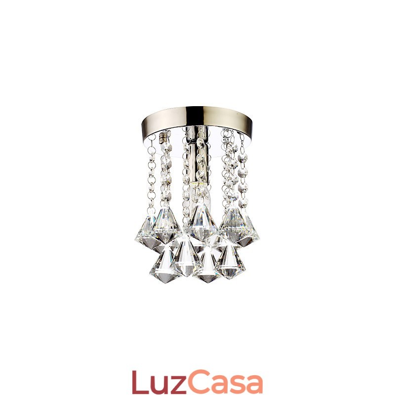 Moderno Contemporâneo Tradicional Clássico Country Cristal Mini Estilo Cromado Cristal Montagem Embutida