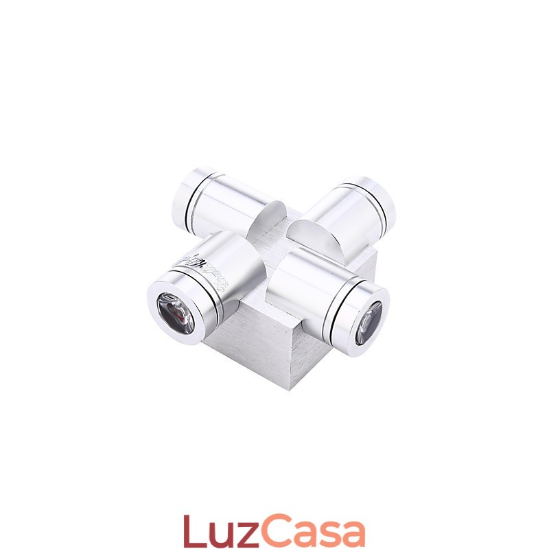 Luminária de cabeceira Luminária de parede Quarto Sala de estar Hotel Corredor Moderno Minimalista Criativo Cruz Luminária de paredeV