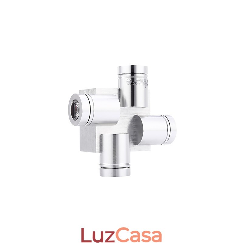 Luminária de cabeceira Luminária de parede Quarto Sala de estar Hotel Corredor Moderno Minimalista Criativo Cruz Luminária de paredeV