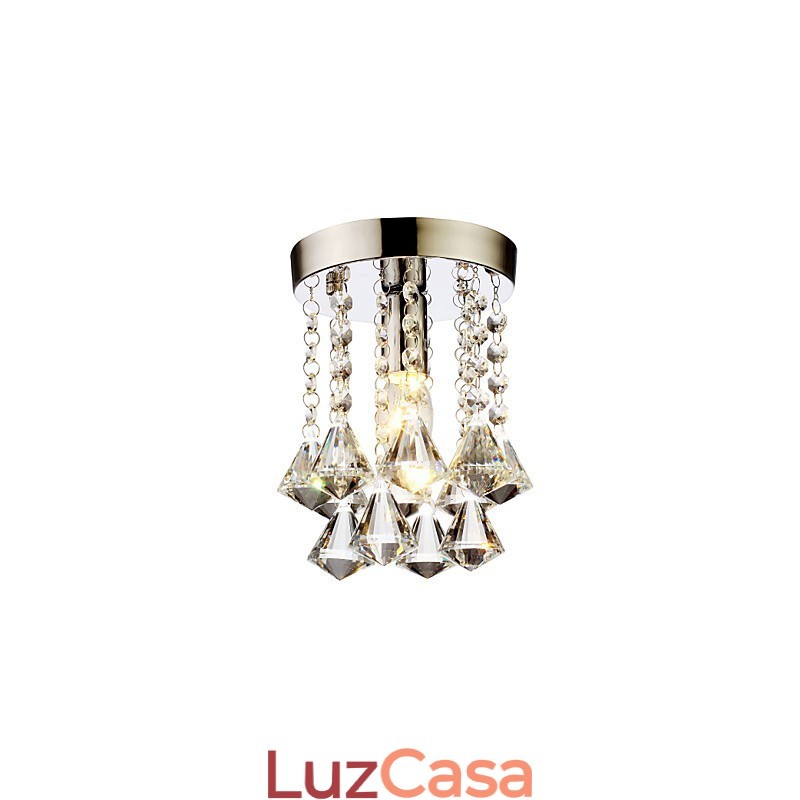 Moderno Contemporâneo Tradicional Clássico Country Cristal Mini Estilo Cromado Cristal Montagem Embutida