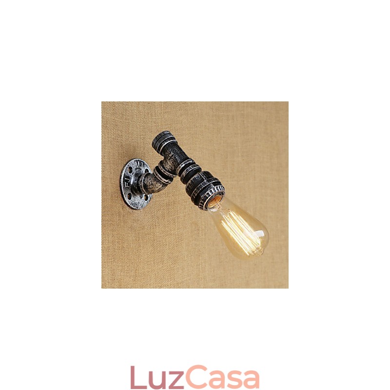 Pintura vintage retrô country para arandelas de parede estilo mini com luz ambiente