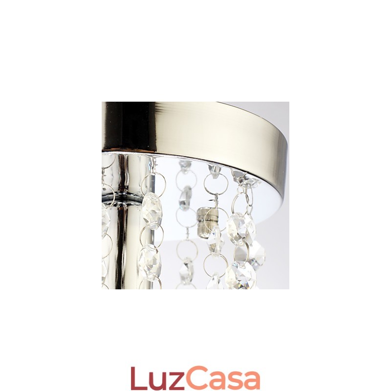 Moderno Contemporâneo Tradicional Clássico Country Cristal Mini Estilo Cromado Cristal Montagem Embutida