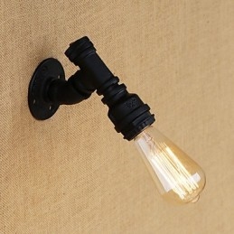 Pintura vintage retrô country para arandelas de parede estilo mini com luz ambiente