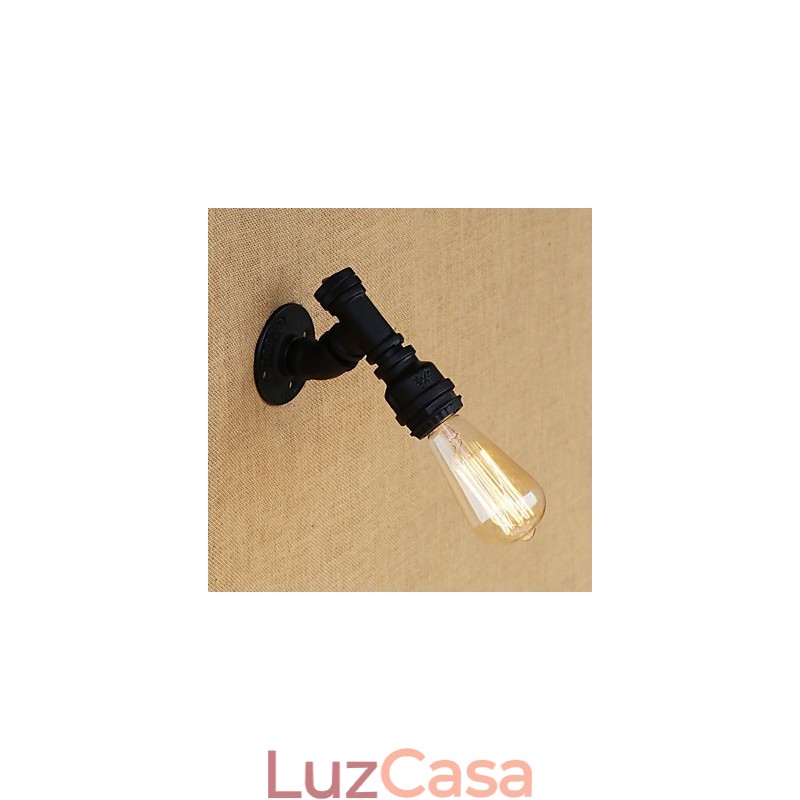 Pintura vintage retrô country para arandelas de parede estilo mini com luz ambiente