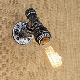 Pintura vintage retrô country para arandelas de parede estilo mini com luz ambiente