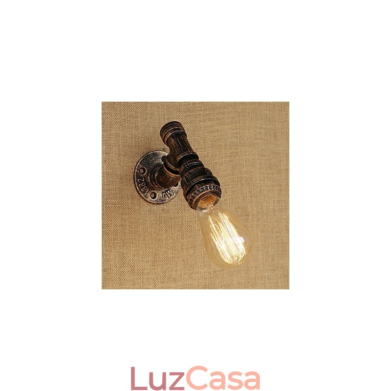 Pintura vintage retrô country para arandelas de parede estilo mini com luz ambiente