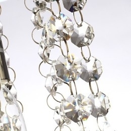 Moderno Contemporâneo Tradicional Clássico Country Cristal Mini Estilo Cromado Cristal Montagem Embutida