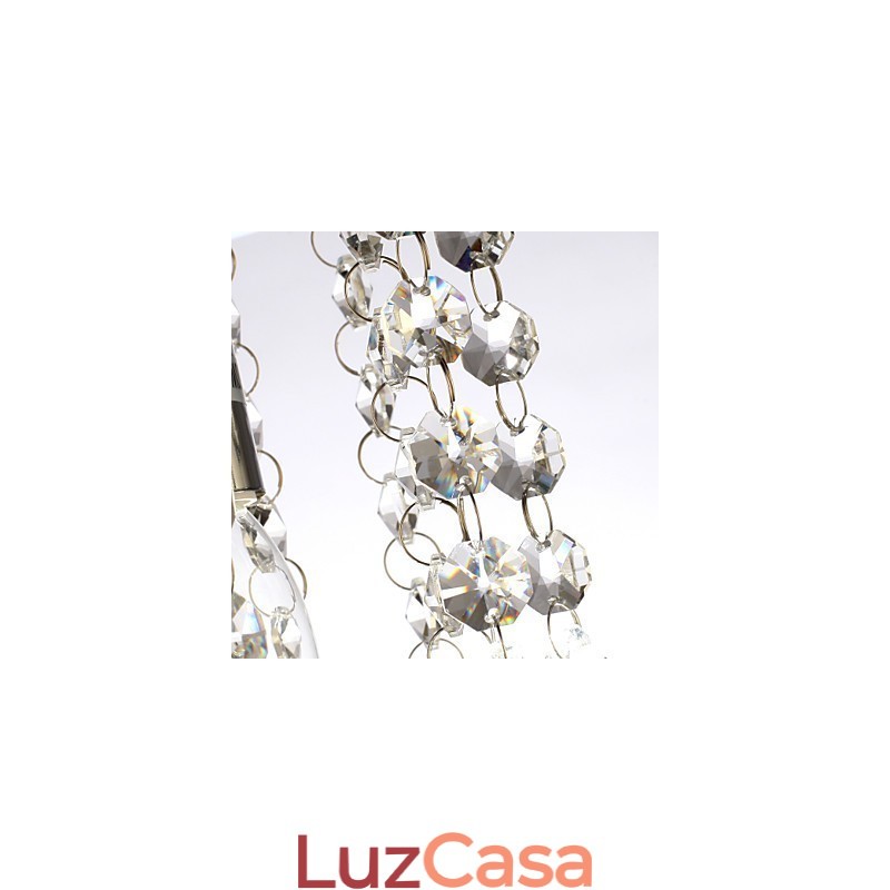Moderno Contemporâneo Tradicional Clássico Country Cristal Mini Estilo Cromado Cristal Montagem Embutida