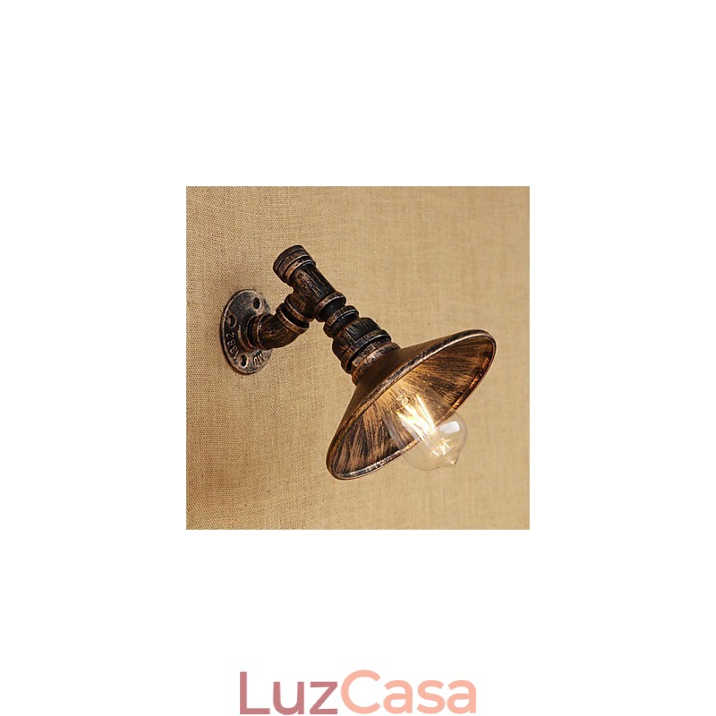 Recurso de pintura retrô country para luzes de parede de luz ambiente estilo mini