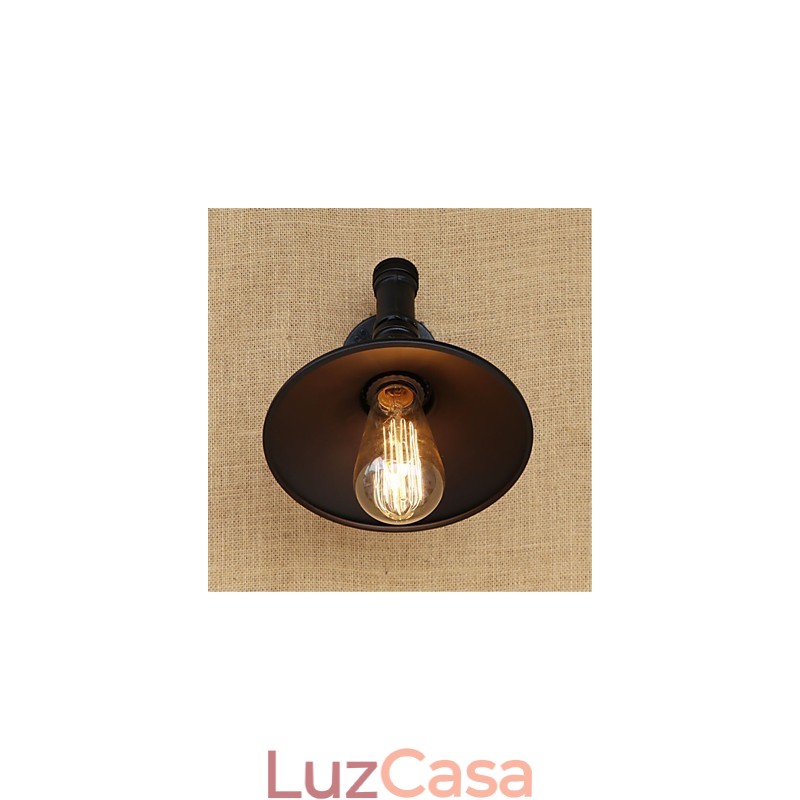 Recurso de pintura retrô country para luzes de parede de luz ambiente estilo mini