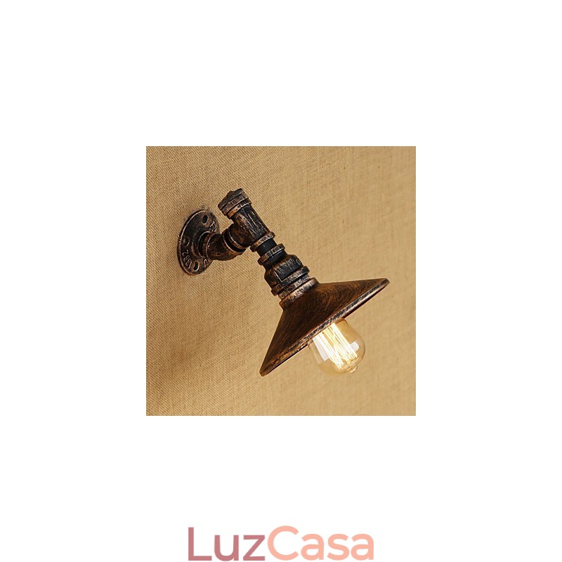 Recurso de pintura retrô country para luzes de parede de luz ambiente estilo mini