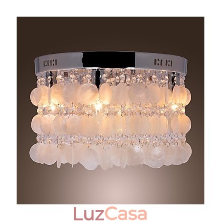 Mini estilo moderno e contemporâneo de cristal cromado embutido Mini estilo moderno e contemporâneo de cristal cromado embutido