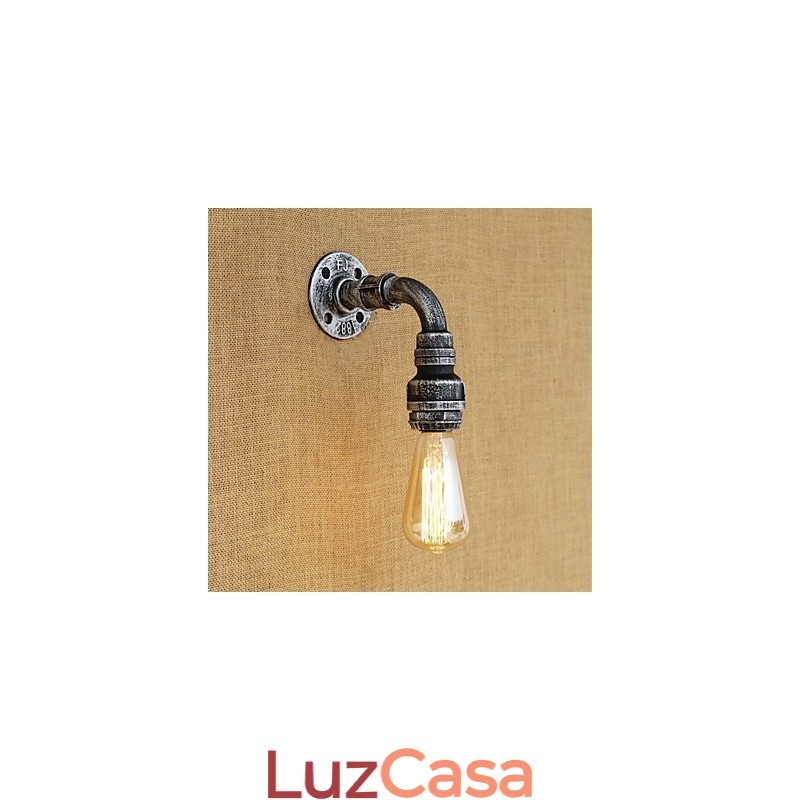 Pintura vintage retrô country para arandelas de parede estilo mini com luz ambiente
