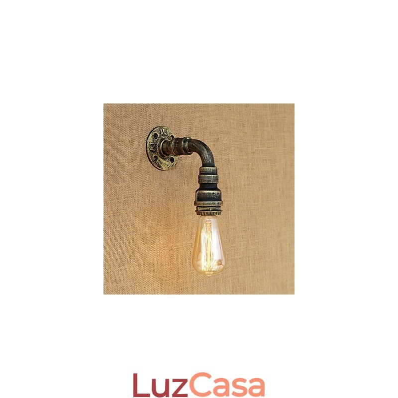 Pintura vintage retrô country para arandelas de parede estilo mini com luz ambiente