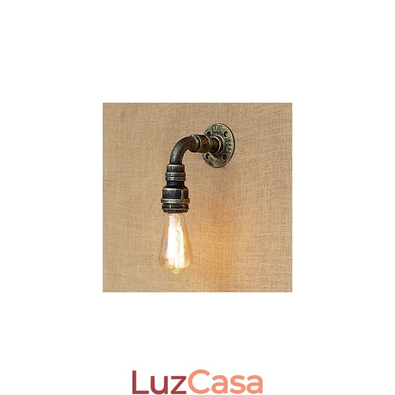 Pintura vintage retrô country para arandelas de parede estilo mini com luz ambiente