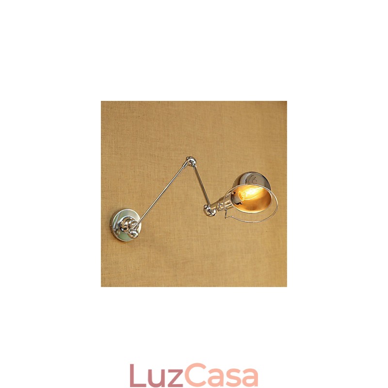 Moderno Contemporâneo Country Chrome Recurso para braço oscilante Proteção para os olhos Downlight Braço oscilante Luzes de parede