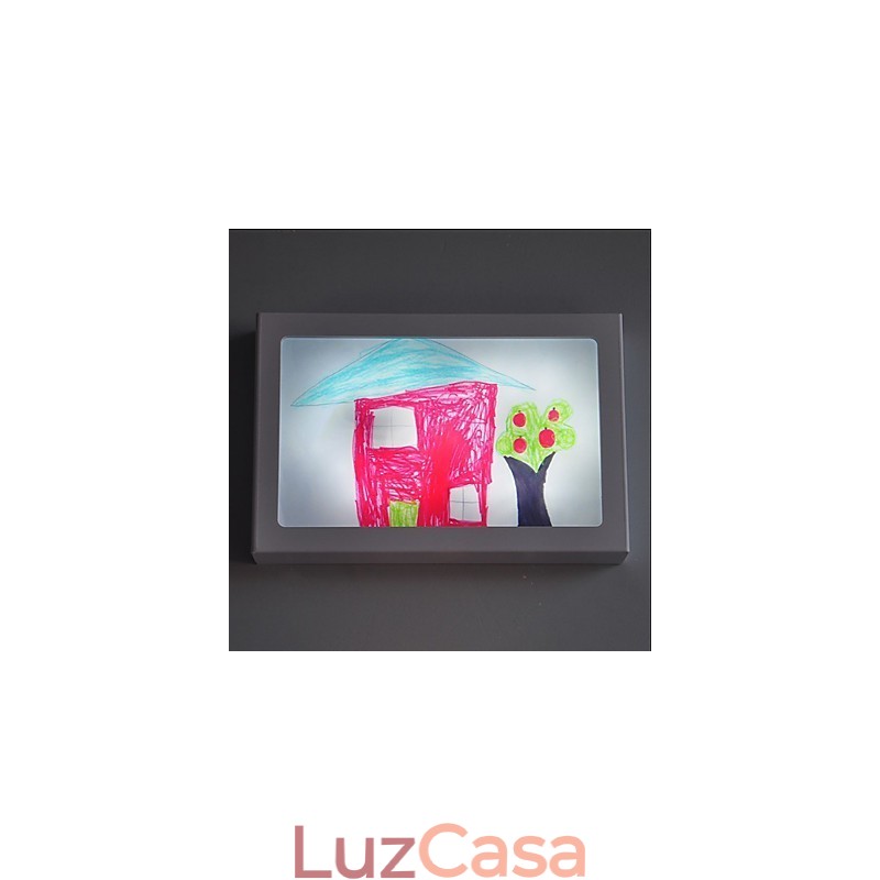 Pintura moderna contemporânea integrada, recurso de pintura contemporânea para arandelas de parede com luz ambiente
