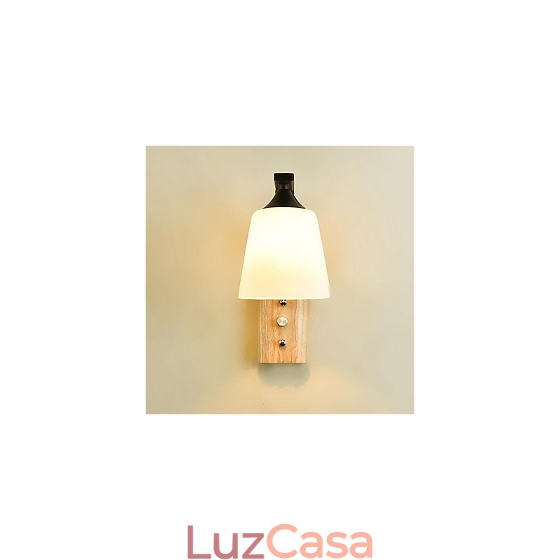 Pintura retrô country contemporânea moderna para luzes de parede de proteção ocular estilo mini