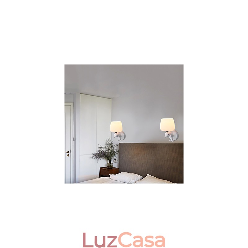 Pintura Contemporânea Moderna Recurso para Proteção Ocular Arandelas de Parede de Luz Ambiente Luz de Parede