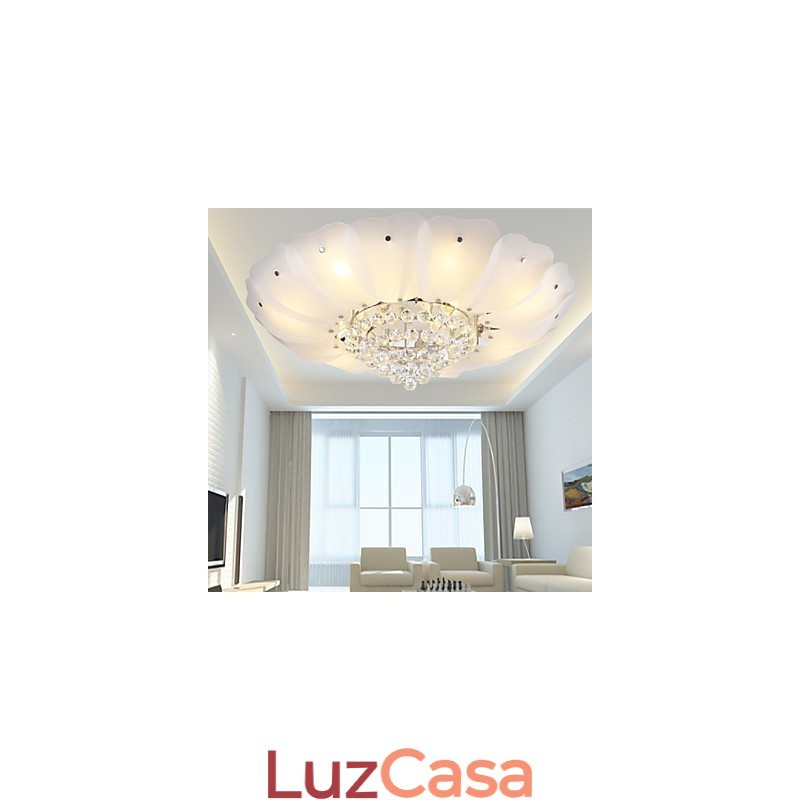 Montagem embutida Cristal Moderno Contemporâneo Tradicional Clássico Metal