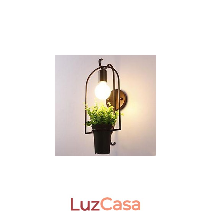 Restaurante criativo rural americano Sala de estar Varanda Corredor Corredor