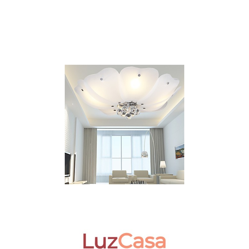 Montagem embutida Cristal Moderno Contemporâneo Tradicional Clássico Metal
