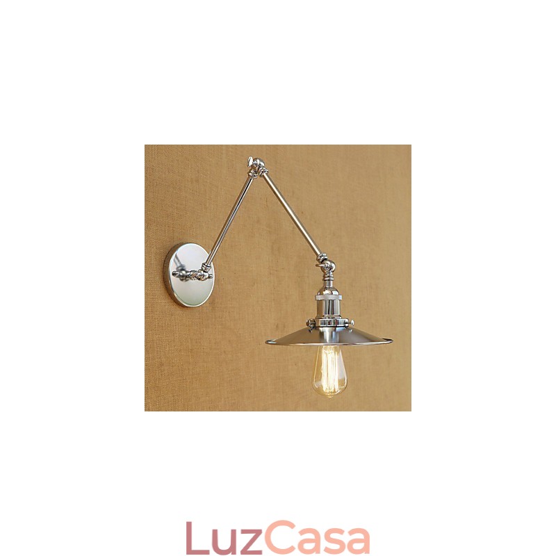Recurso moderno contemporâneo country retrô galvanizado para braço oscilante luz ambiente balanço