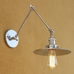 Recurso moderno contemporâneo country retrô galvanizado para braço oscilante luz ambiente balanço