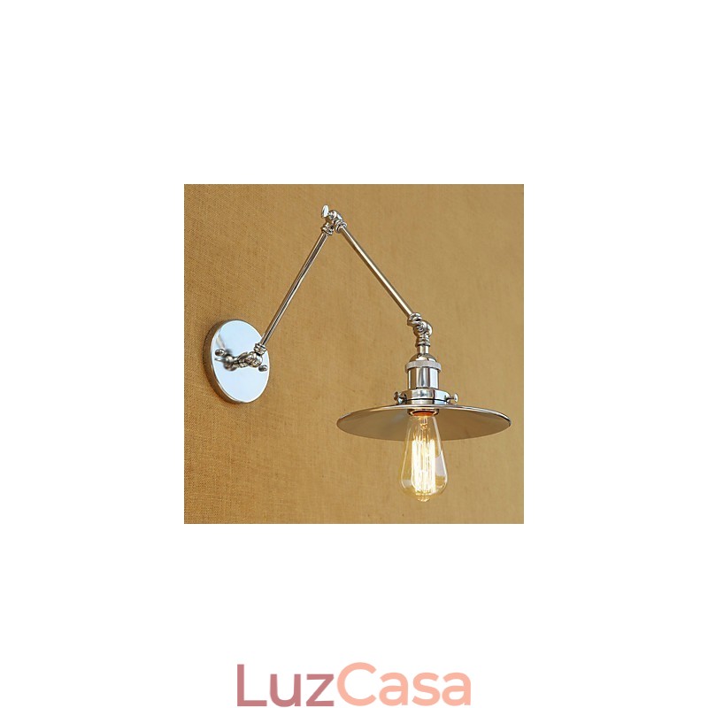 Recurso moderno contemporâneo country retrô galvanizado para braço oscilante luz ambiente balanço