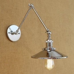 Recurso moderno contemporâneo country retrô galvanizado para braço oscilante luz ambiente balanço