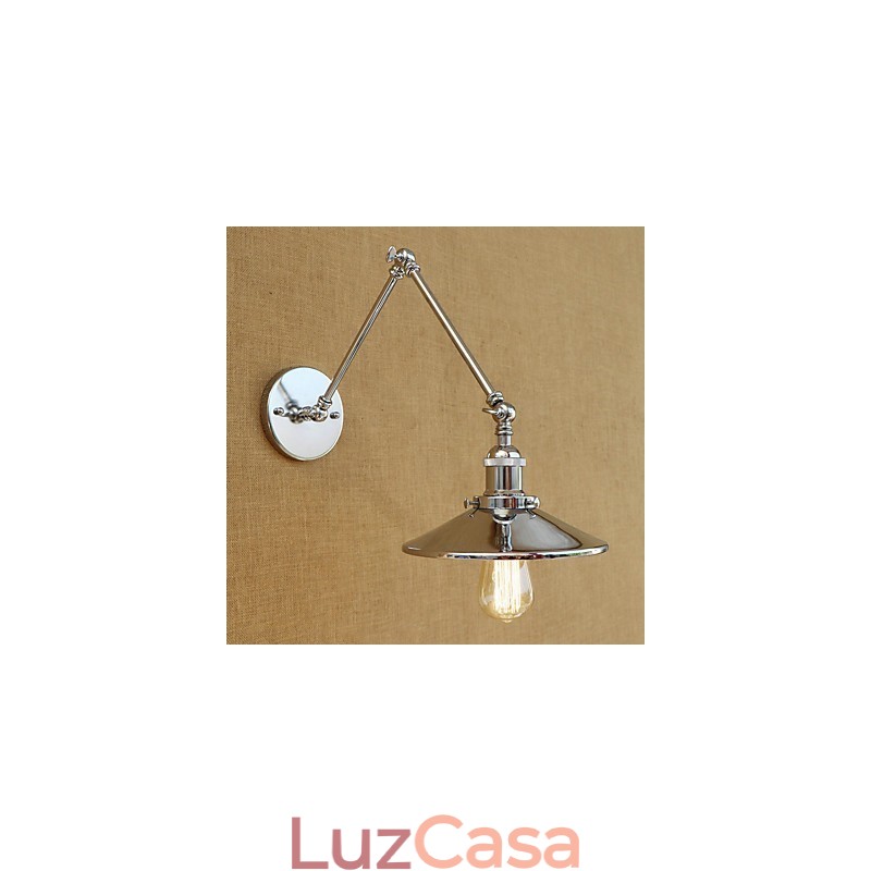 Recurso moderno contemporâneo country retrô galvanizado para braço oscilante luz ambiente balanço