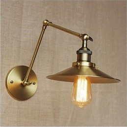 Recurso moderno contemporâneo country retrô galvanizado para braço oscilante luz ambiente balanço