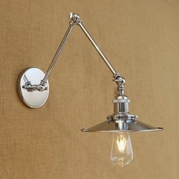 Recurso moderno contemporâneo country retrô galvanizado para braço oscilante luz ambiente balanço