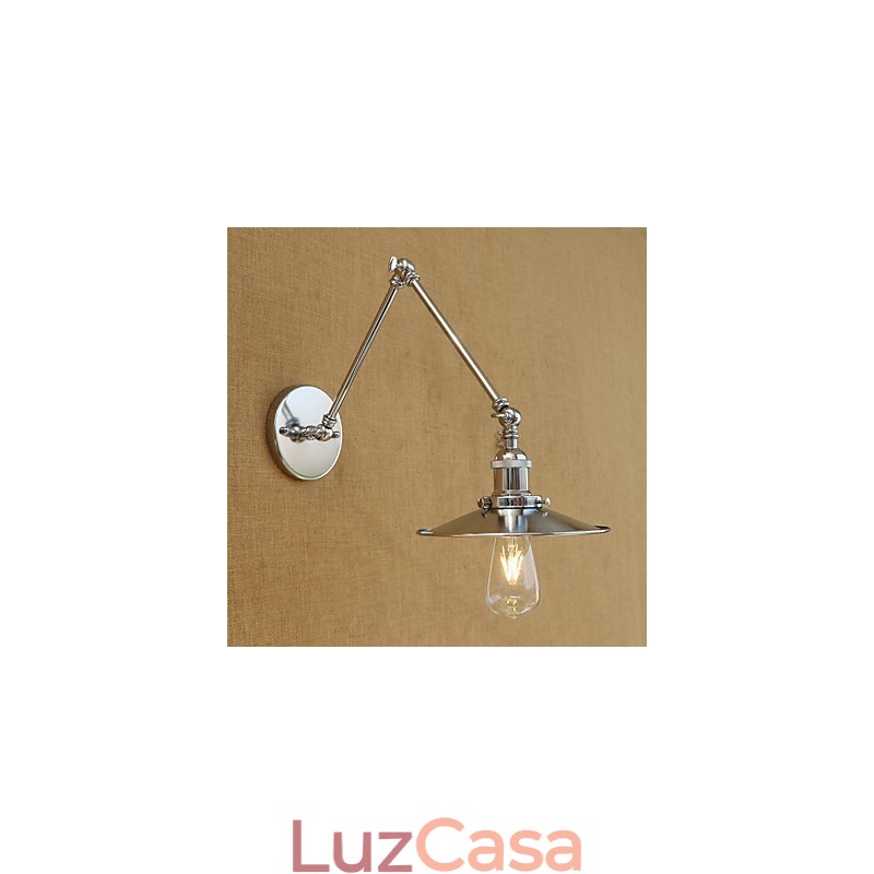 Recurso moderno contemporâneo country retrô galvanizado para braço oscilante luz ambiente balanço