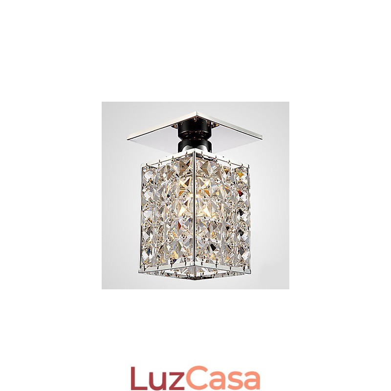 Montagem embutida de metal galvanizado contemporâneo moderno
