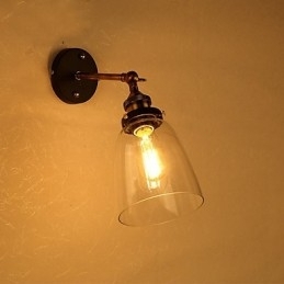 Moderno Contemporâneo Tradicional Clássico Rústico Lodge Moderno Contemporâneo Bronze Recurso para Arandelas de Parede Downlight