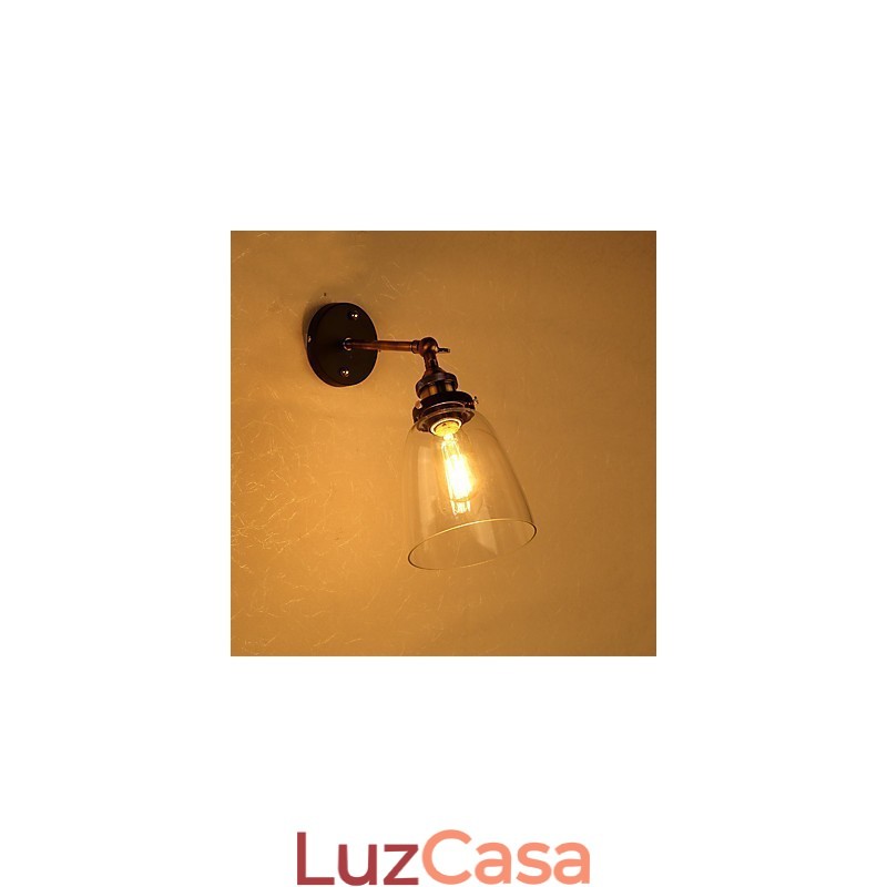 Moderno Contemporâneo Tradicional Clássico Rústico Lodge Moderno Contemporâneo Bronze Recurso para Arandelas de Parede Downlight