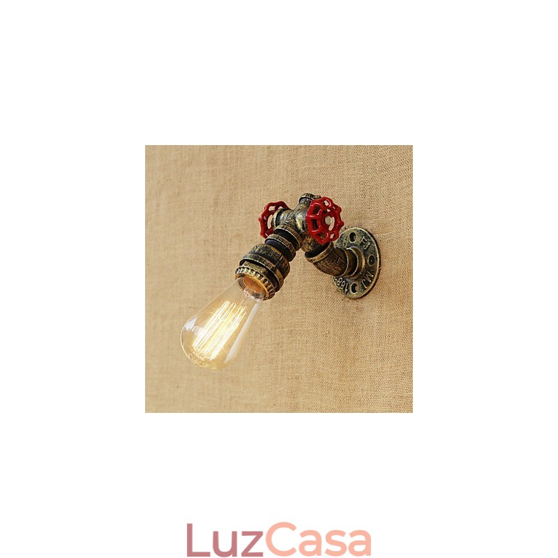 Recurso de pintura retrô country para arandelas de parede de luz ambiente estilo mini
