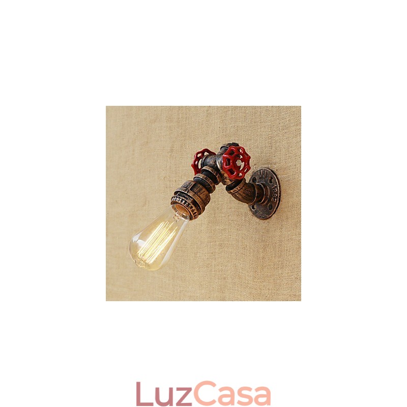 Recurso de pintura retrô country para arandelas de parede de luz ambiente estilo mini
