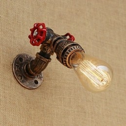 Recurso de pintura retrô country para arandelas de parede de luz ambiente estilo mini
