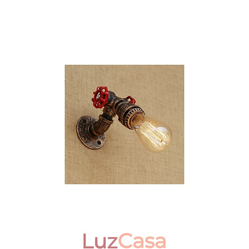 Recurso de pintura retrô country para arandelas de parede de luz ambiente estilo mini