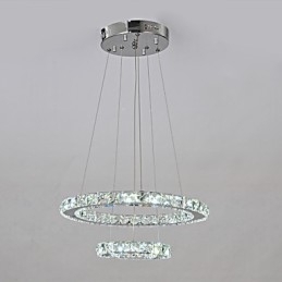 Lustre de Metal Cromado Clássico Tradicional