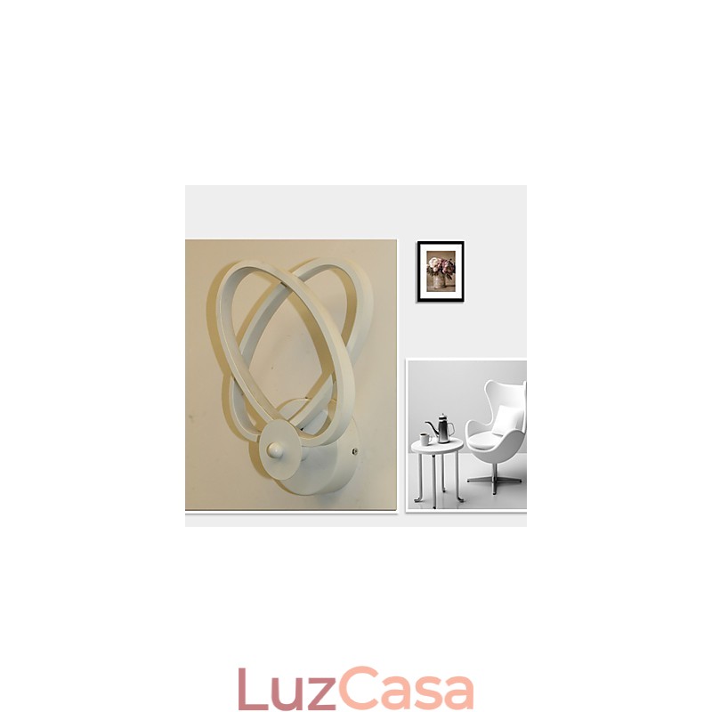 Luminária de parede criativa, cabeceira, parede, corredor, estudo, moda, luminária de alumínio
