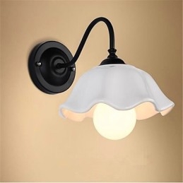Pintura country contemporânea moderna para proteção ocular em estilo mini com luz ambiente de parede