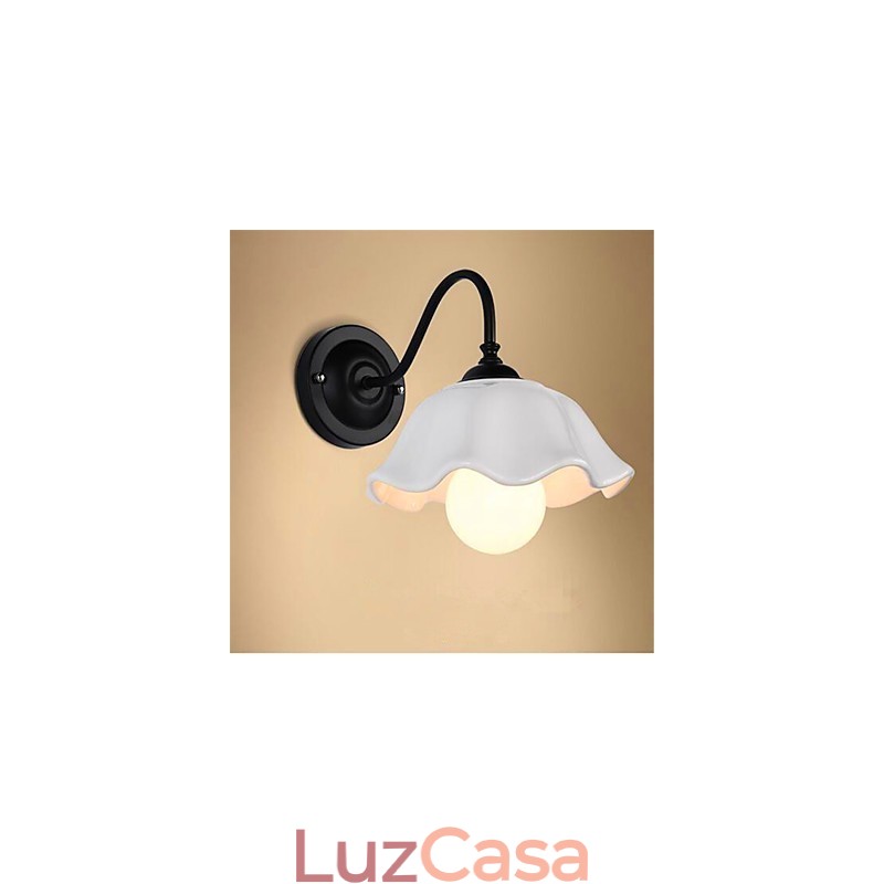 Pintura country contemporânea moderna para proteção ocular em estilo mini com luz ambiente de parede
